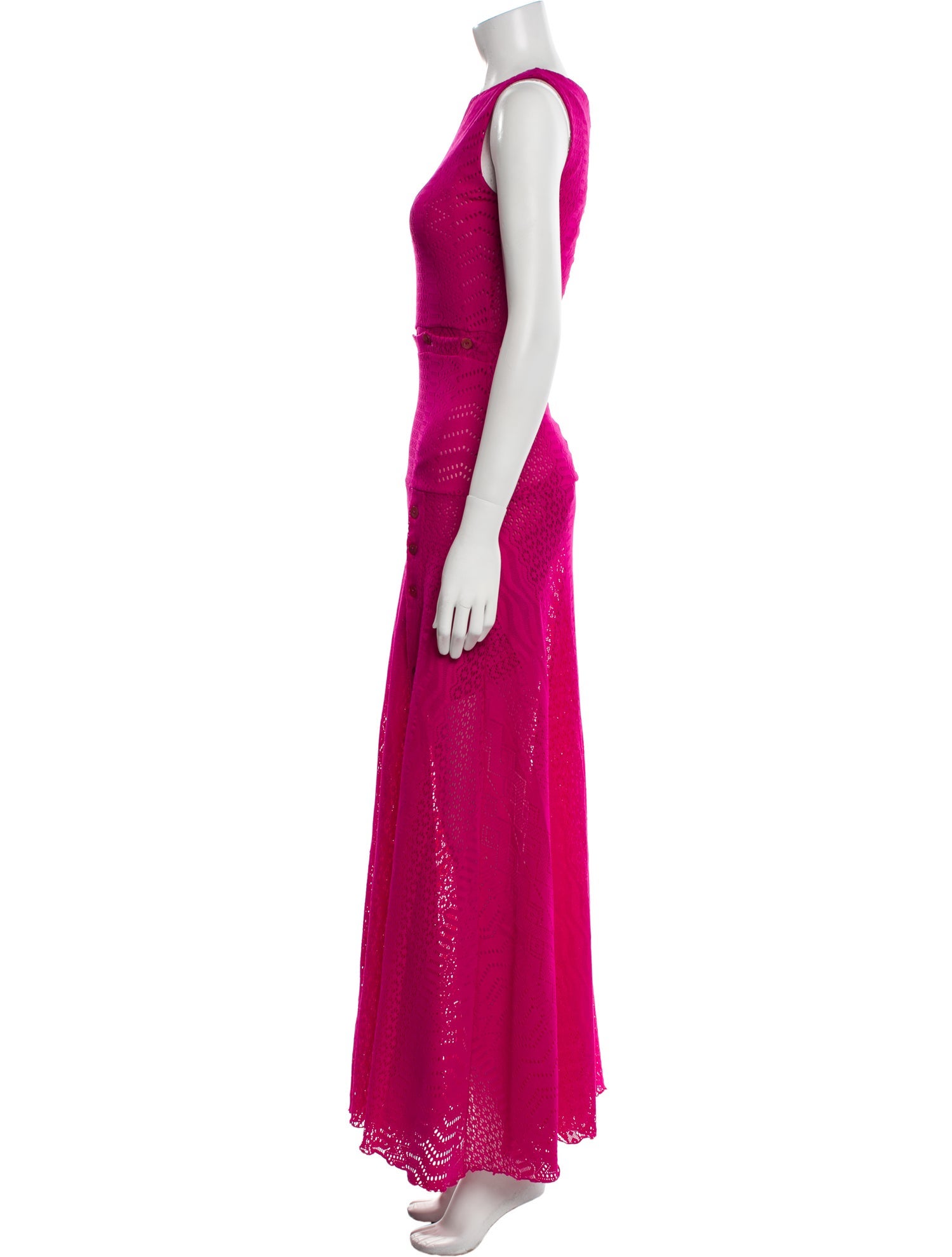 Prabal Gurung Crew Neck Long Dress w/ Tags