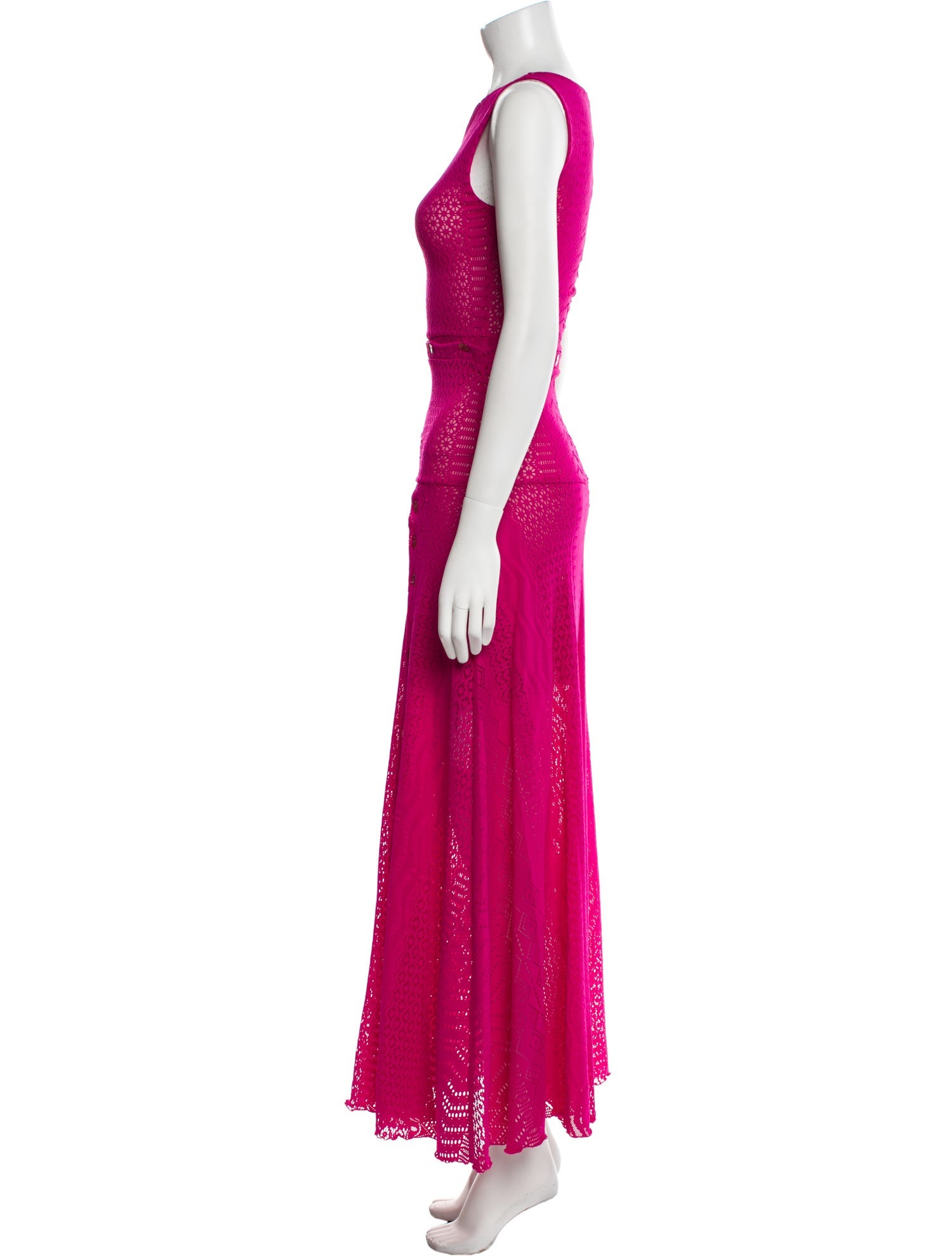 Prabal Gurung Nylon Long Dress w/ Tags