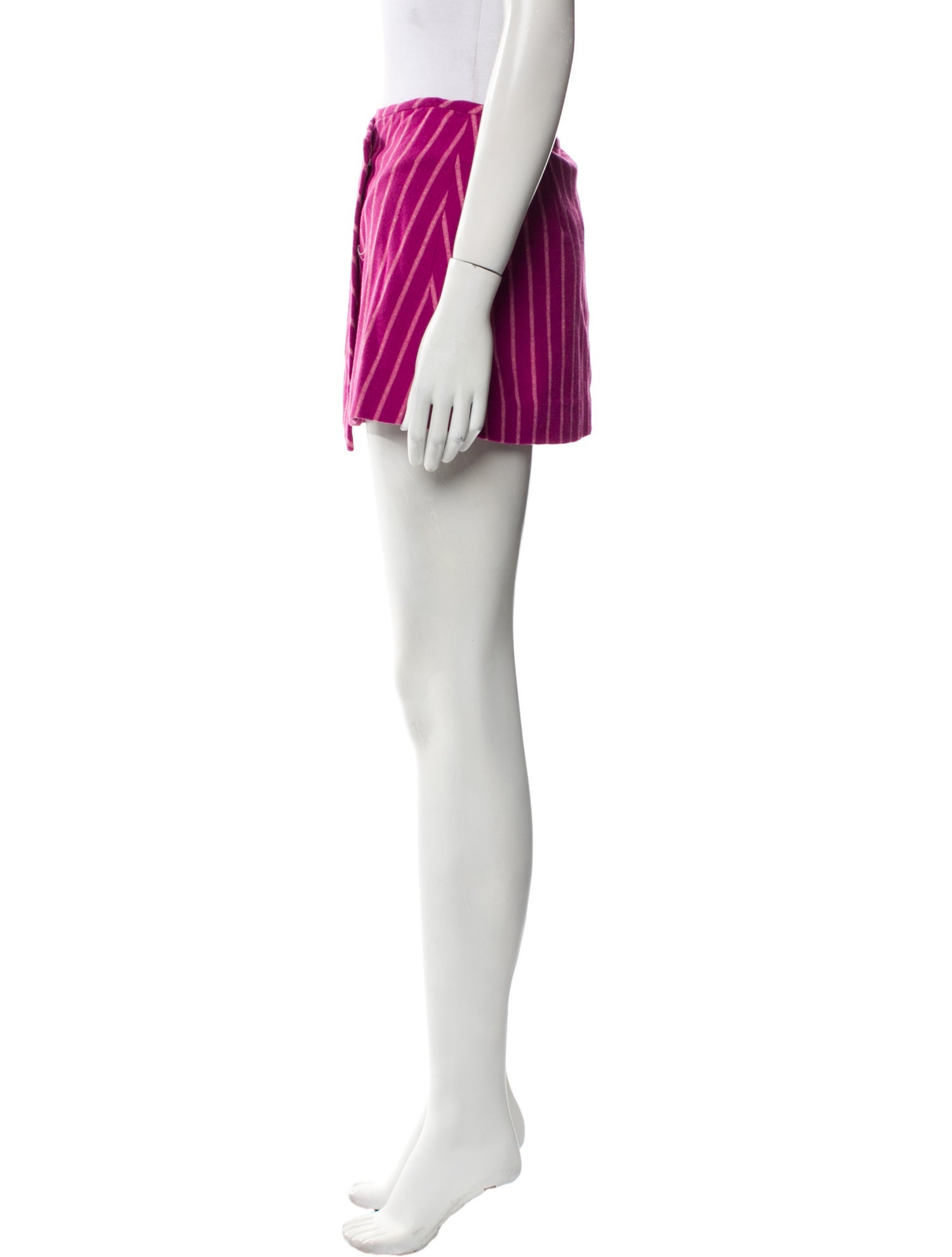 Prabal Gurung Striped Mini Skirt