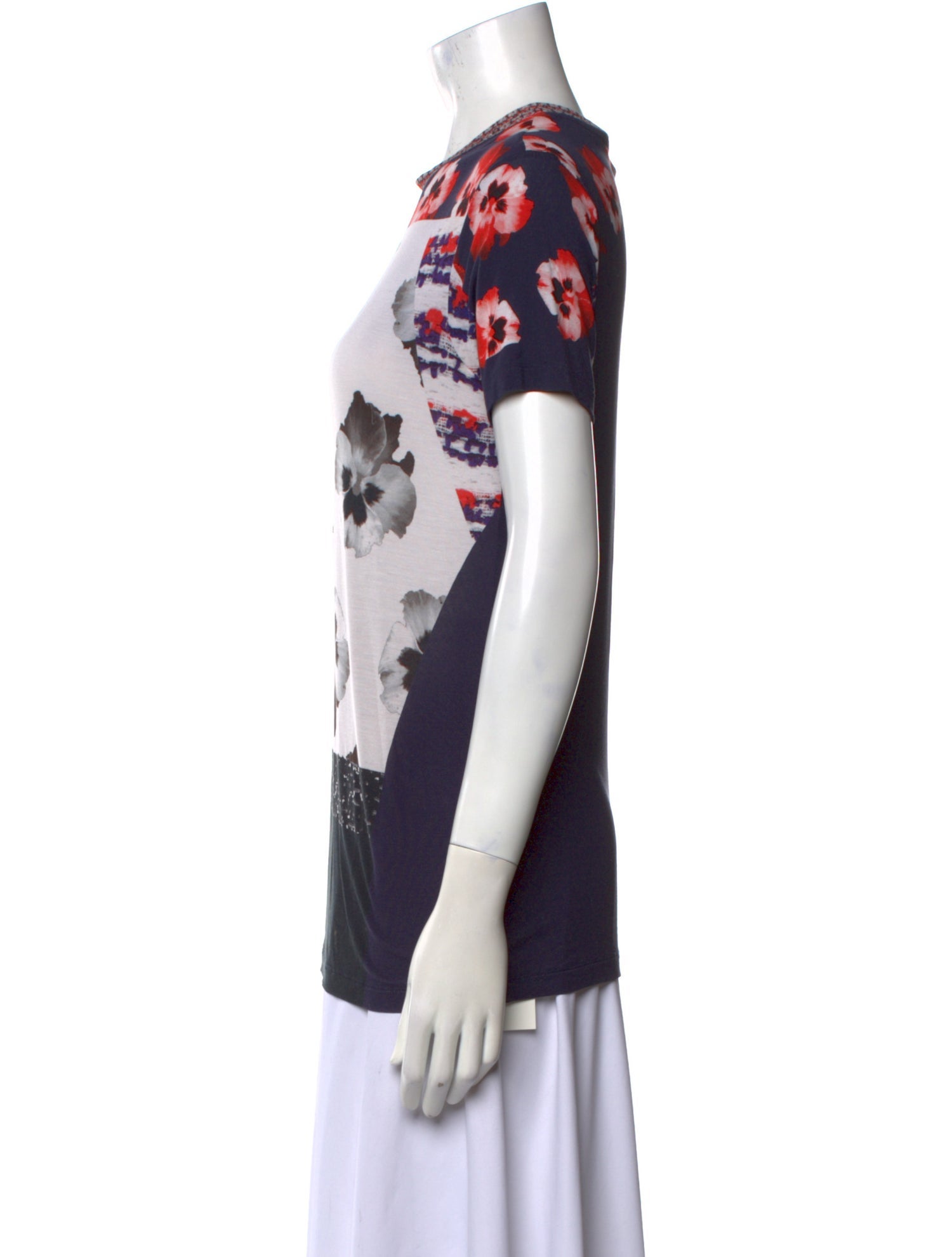 Prabal Gurung Graphic Print Crew Neck T-Shirt