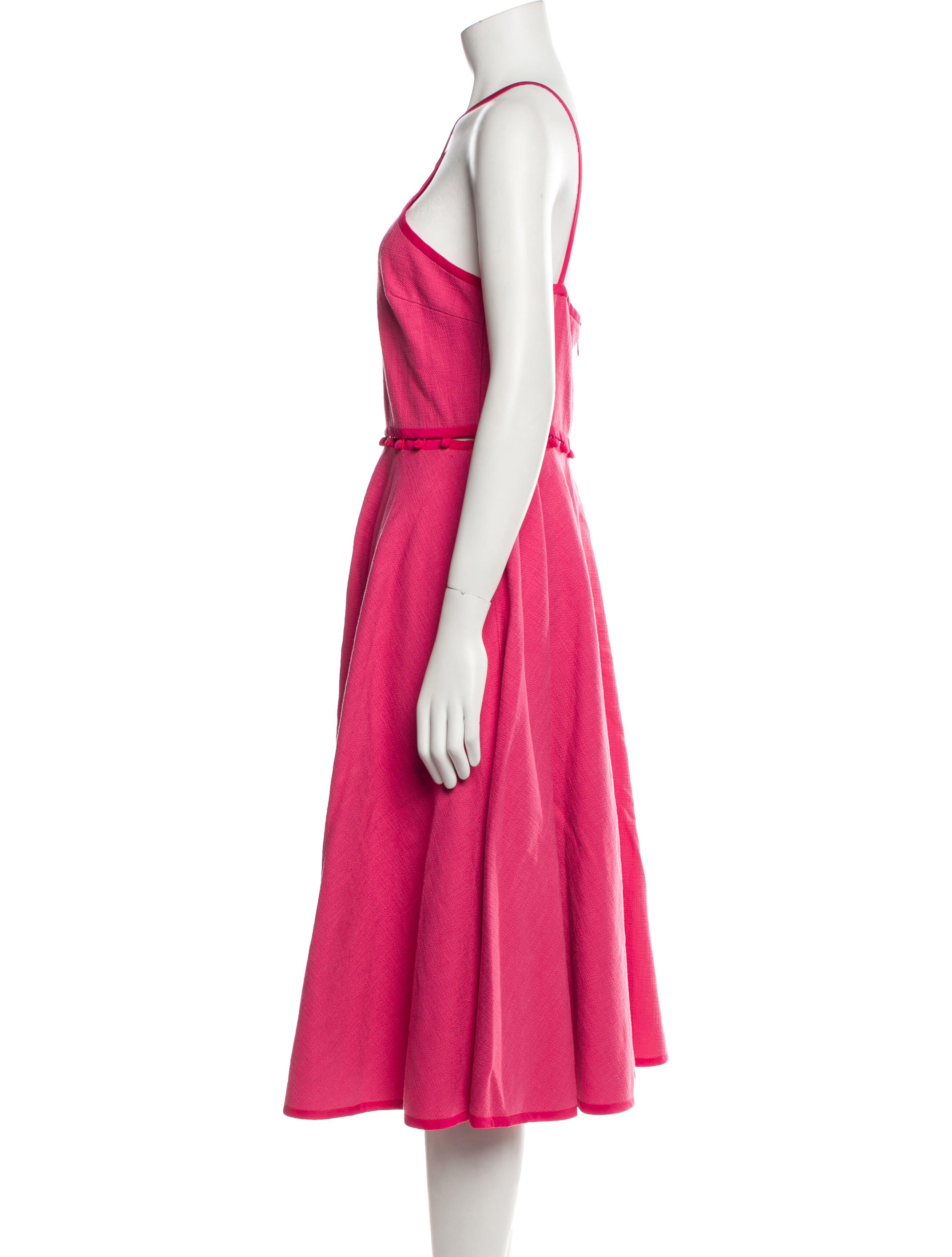 Prabal Gurung Halterneck Midi Length Dress