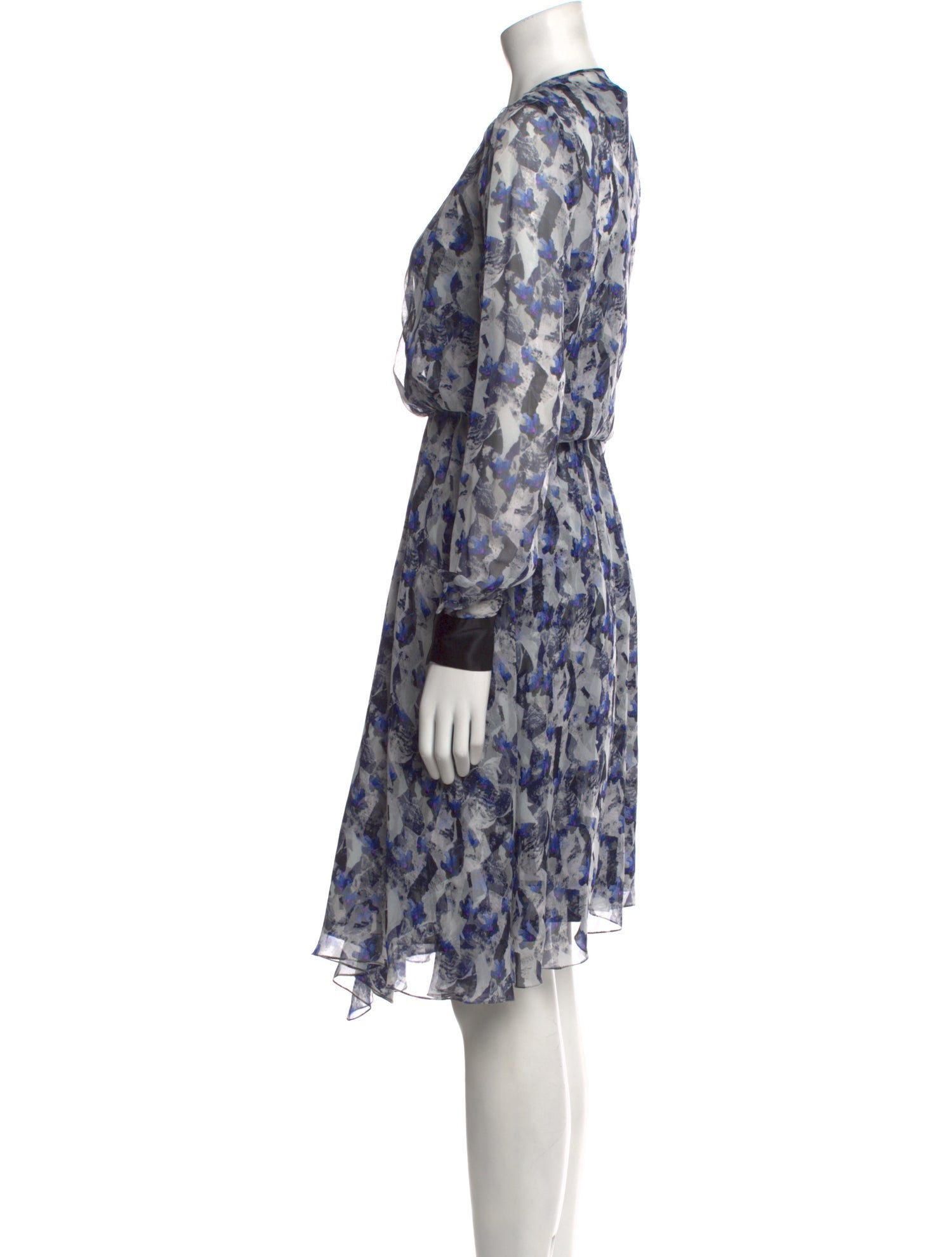 Prabal Gurung Silk Knee-Length Dress