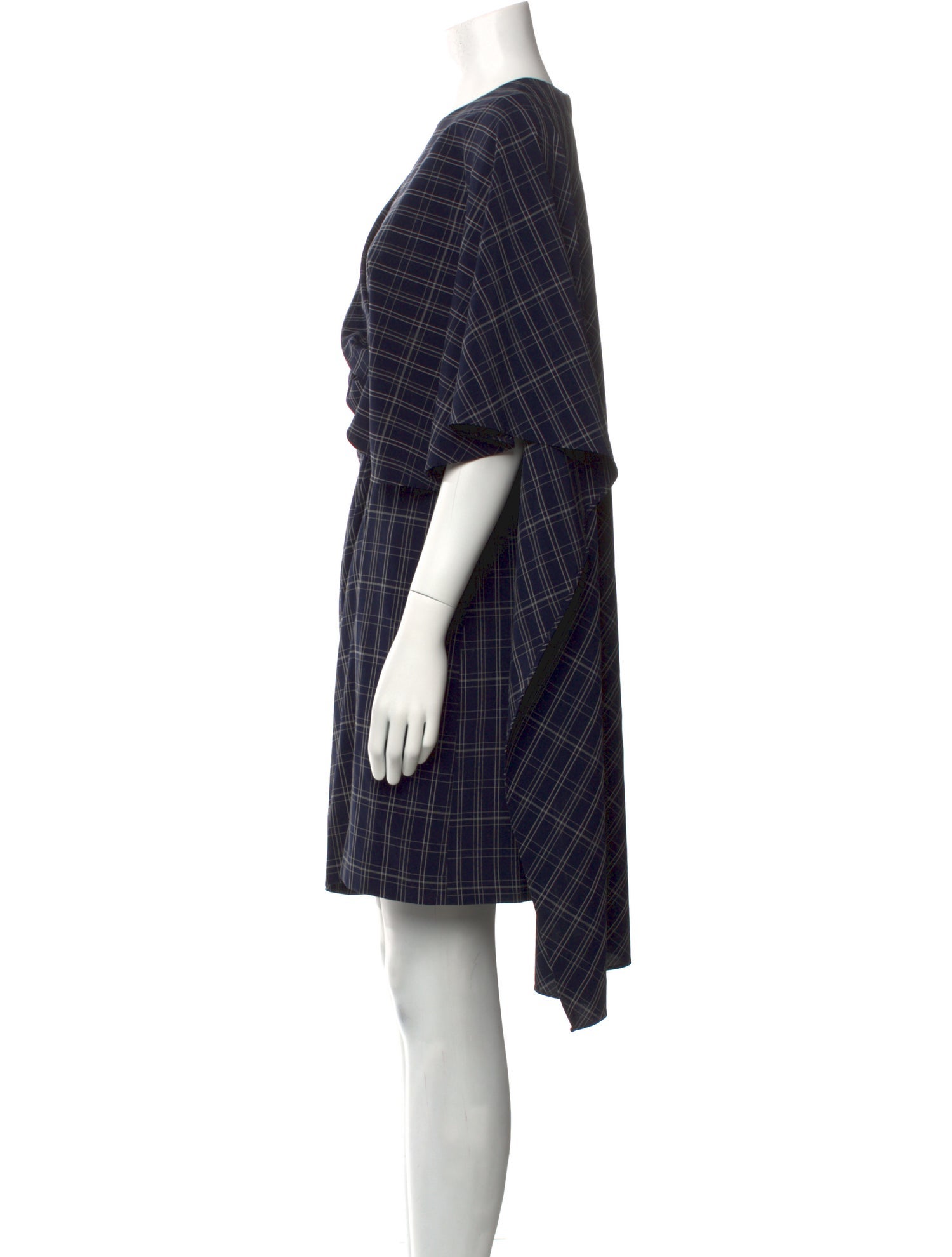 Prabal Gurung Plaid Print Mini Dress