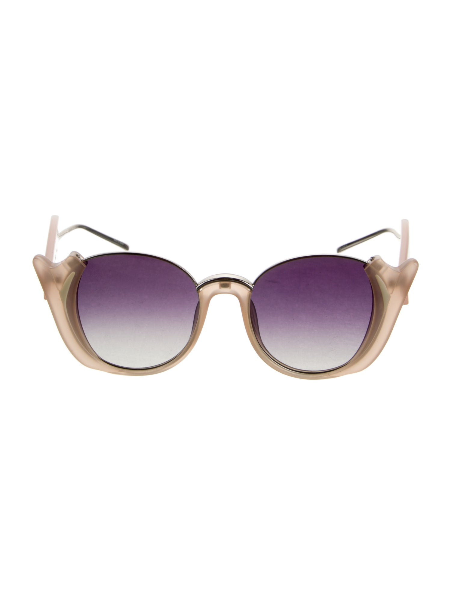 Prabal Gurung Oversize Gradient Sunglasses