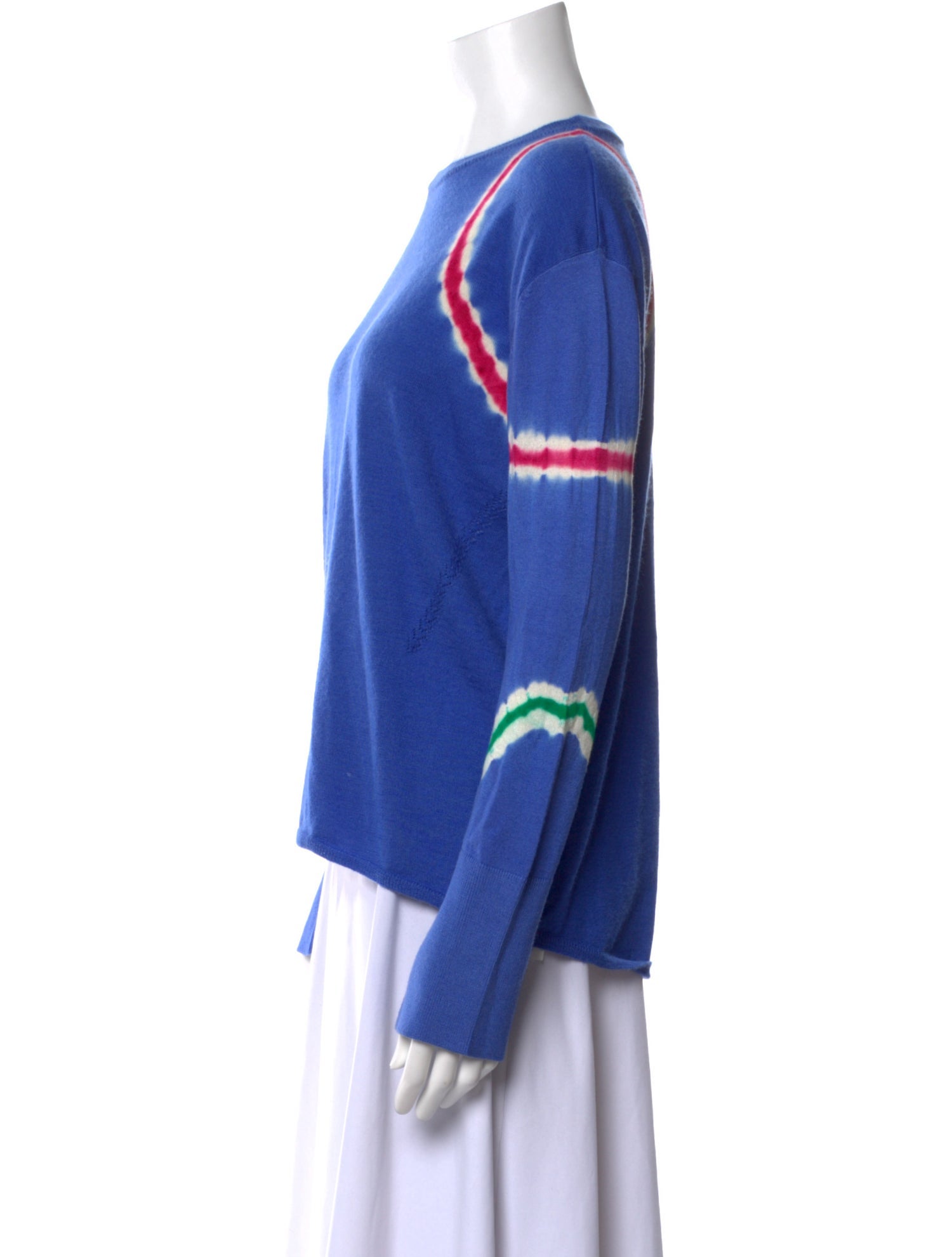 Prabal Gurung Virgin Wool Graphic Print Sweater