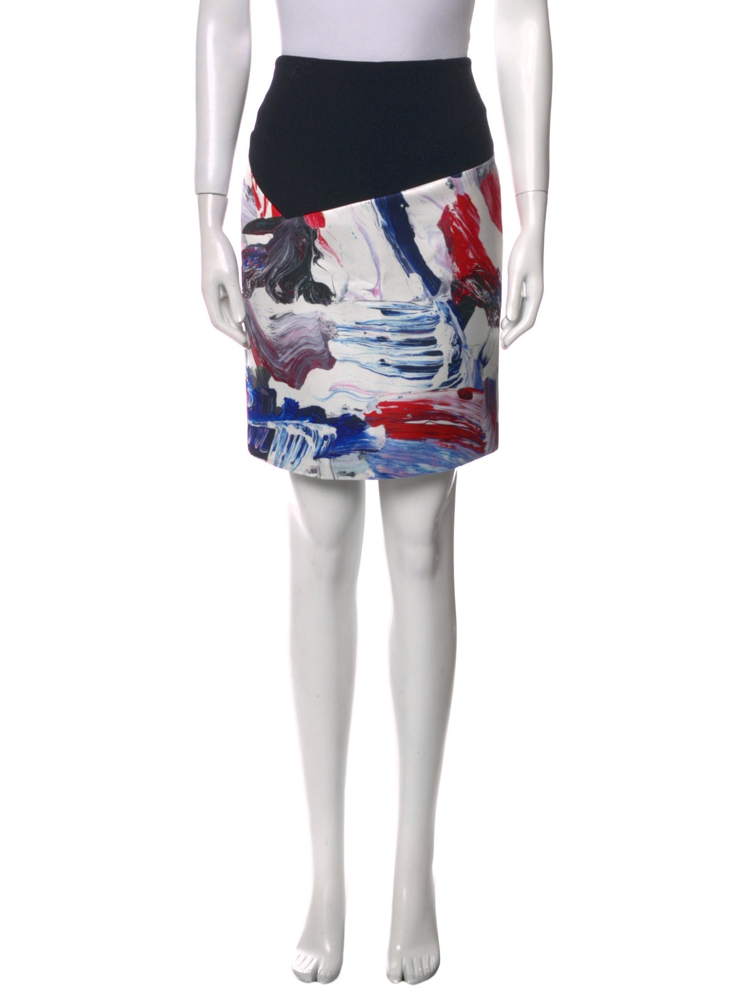 Prabal Gurung Printed Knee-Length Skirt