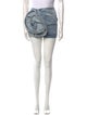 Prabal Gurung Distressed Accents Mini Skirt