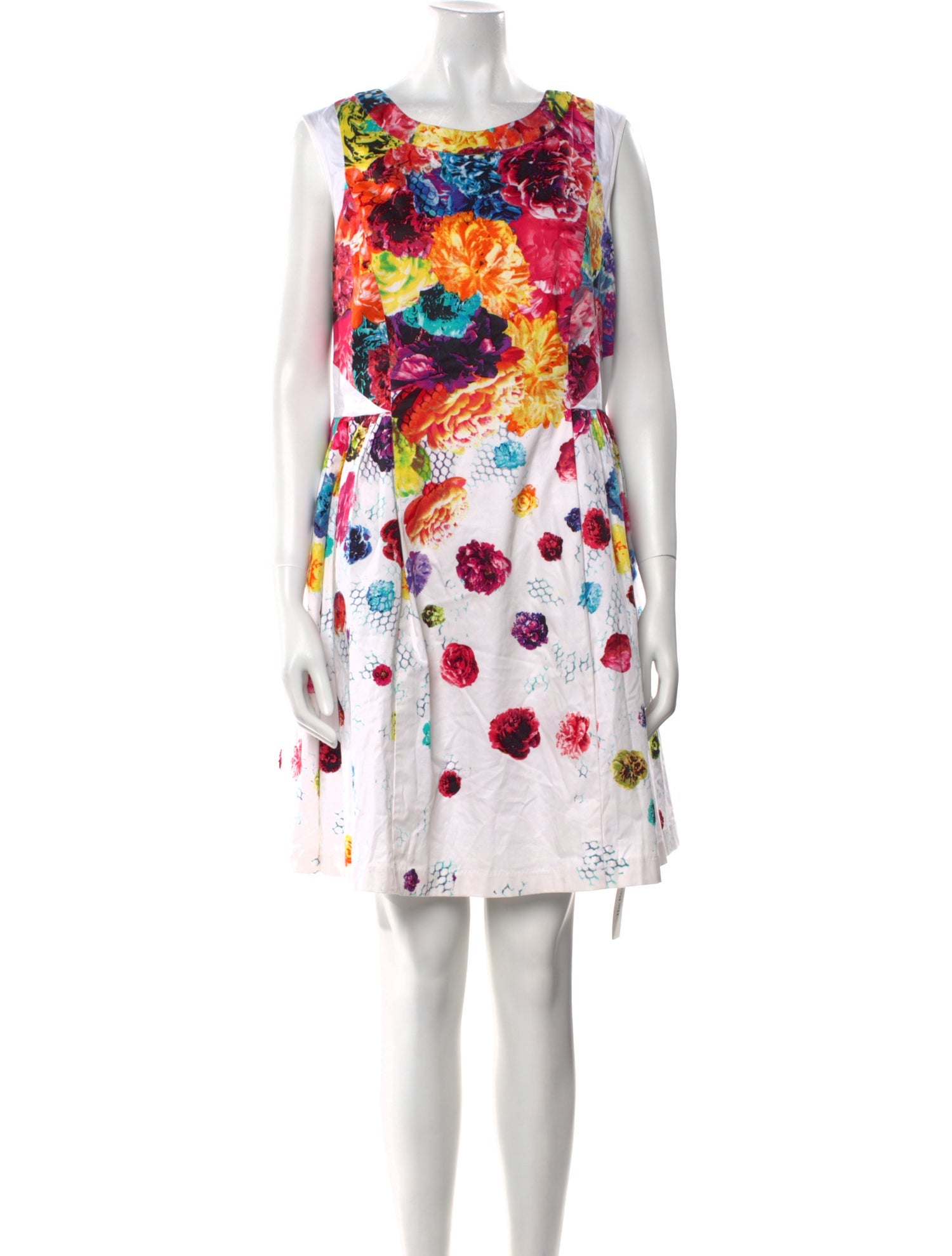 Prabal Gurung Floral Print Mini Dress