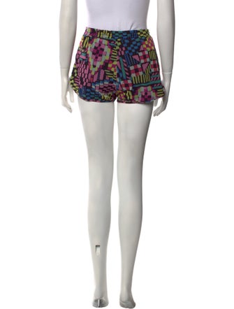 Prabal Gurung Printed Mini Shorts