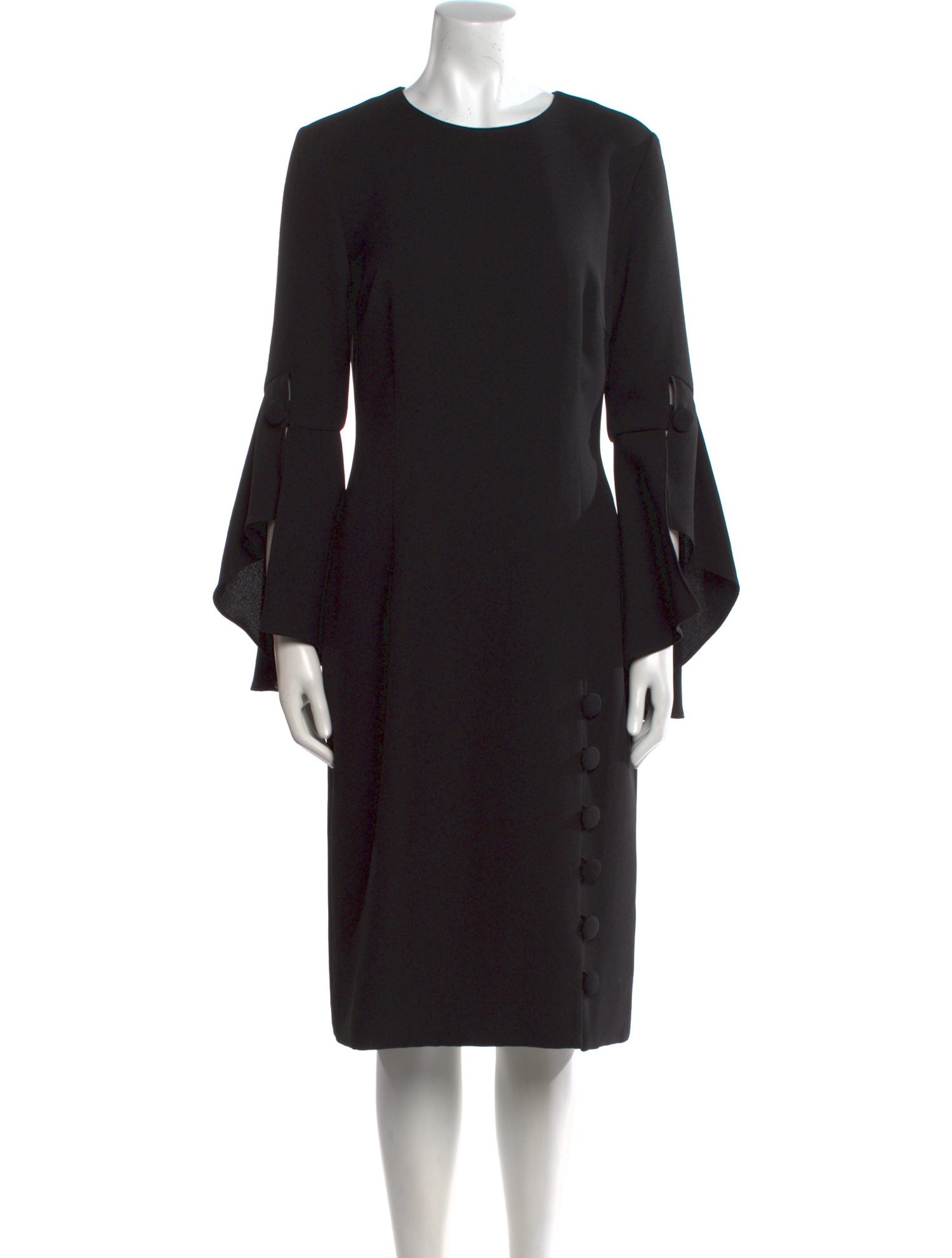 Prabal Gurung Crew Neck Midi Length Dress