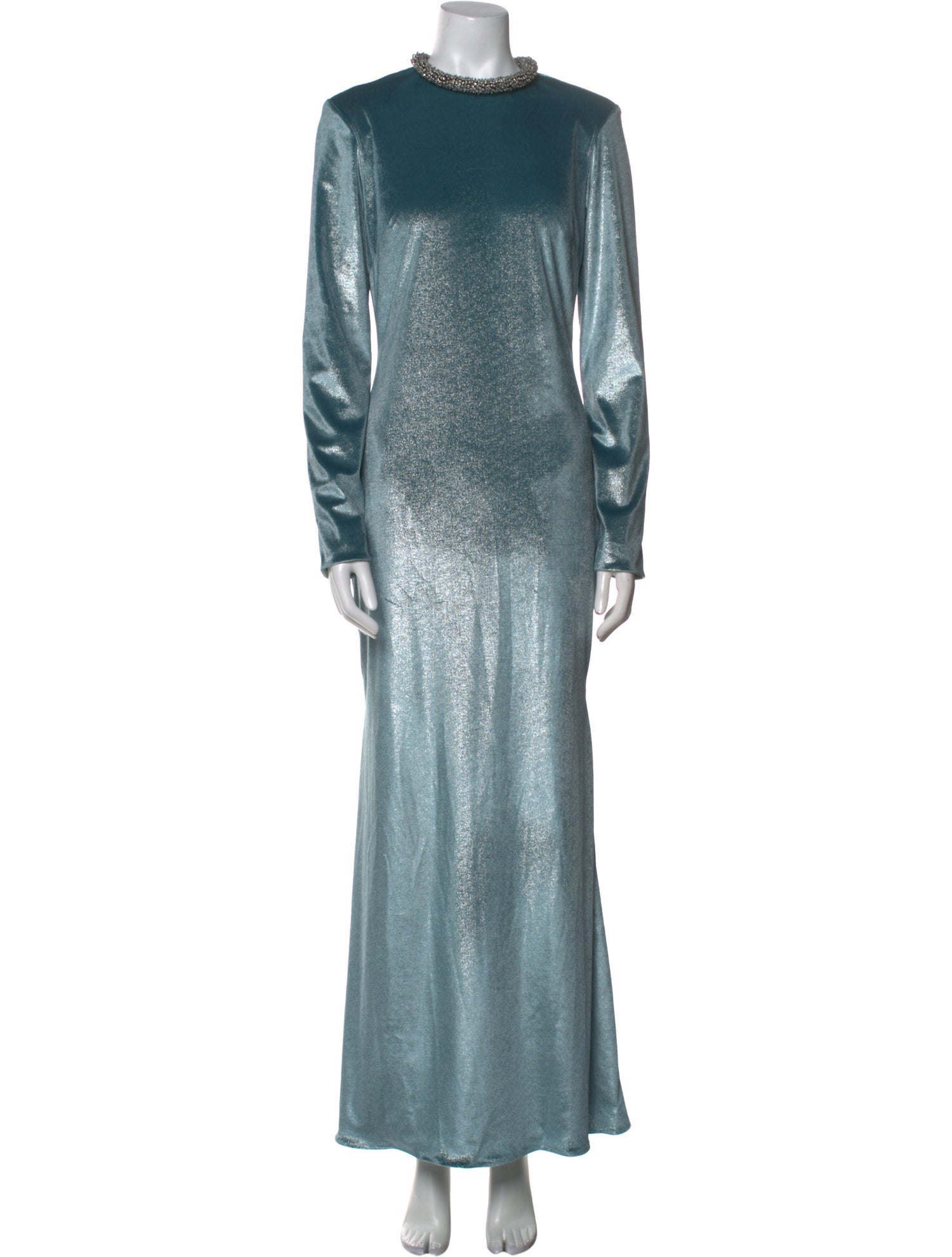 Prabal Gurung Mock Neck Long Dress