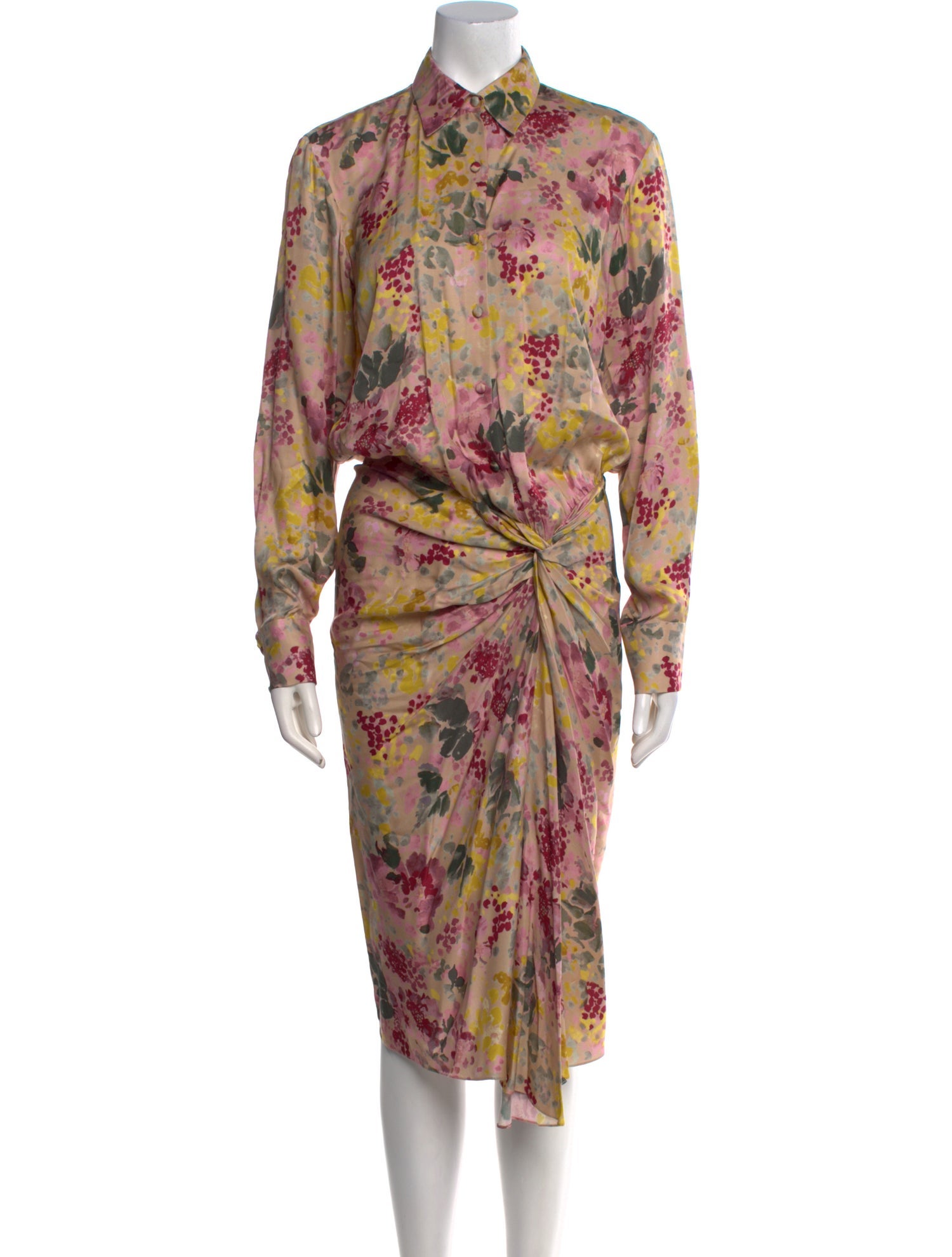 Prabal Gurung Floral Print Long Dress
