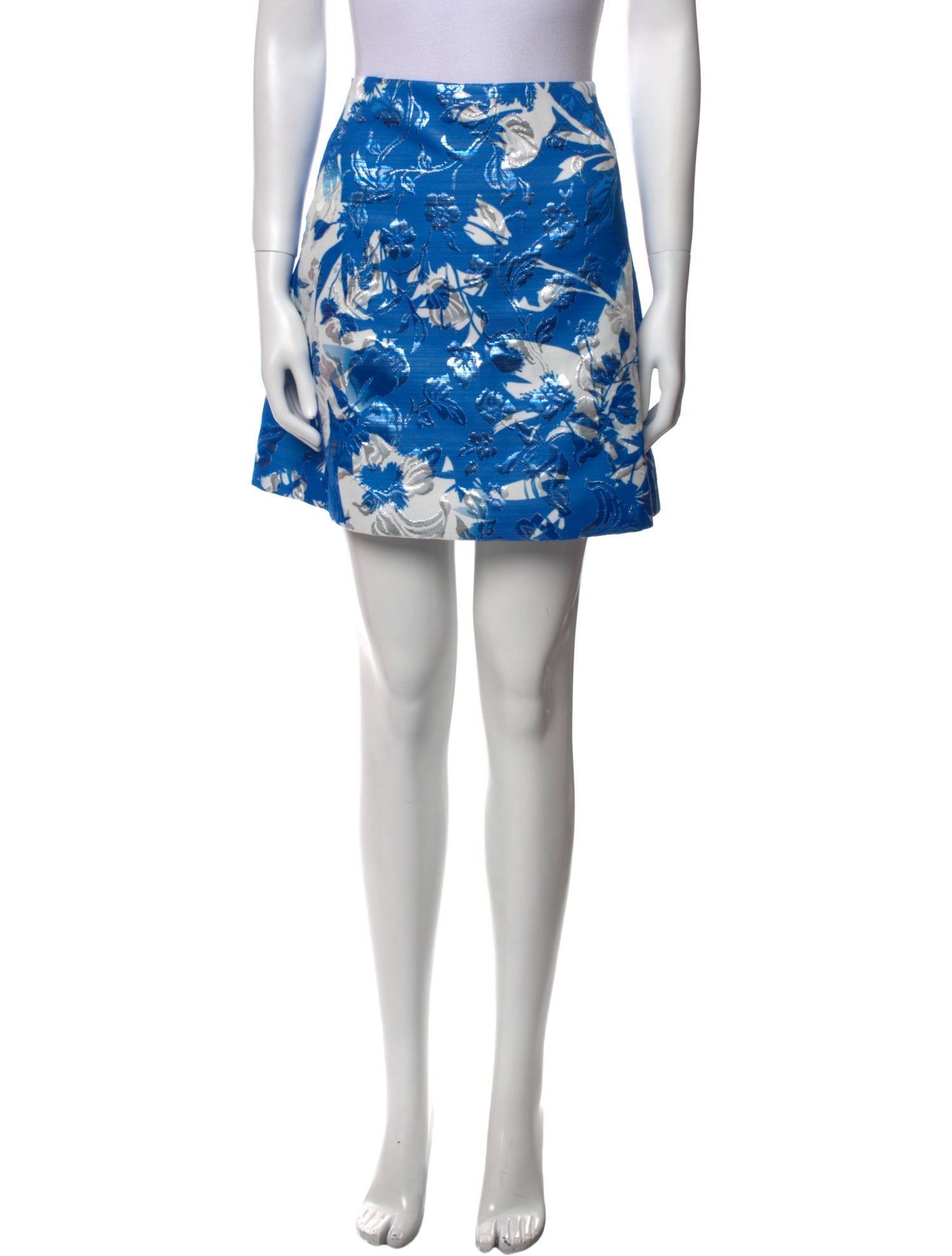 Prabal Gurung Silk Mini Skirt