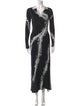 Prabal Gurung Wool Long Dress