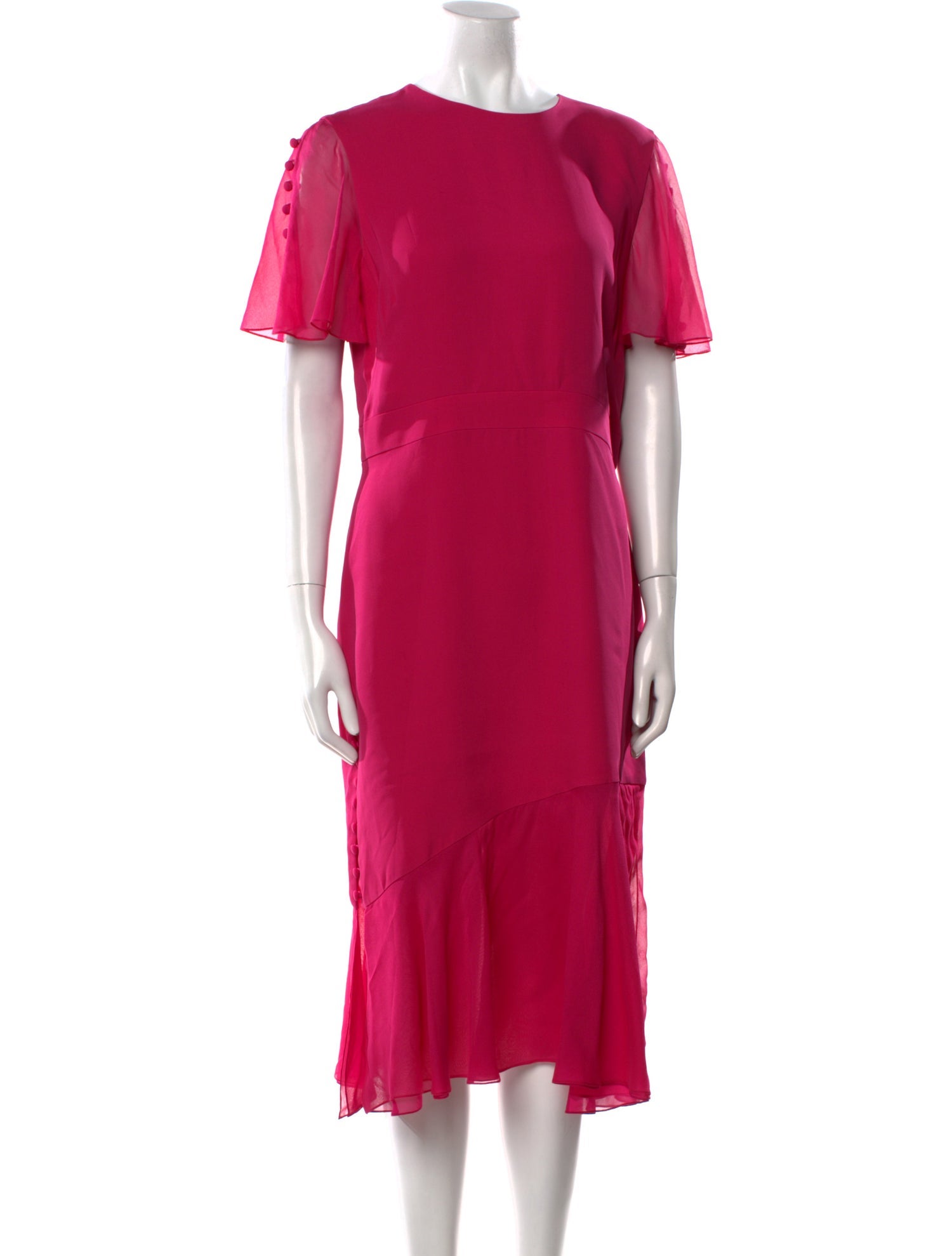 Prabal Gurung Silk Midi Length Dress