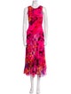 Prabal Gurung Floral Print Long Dress