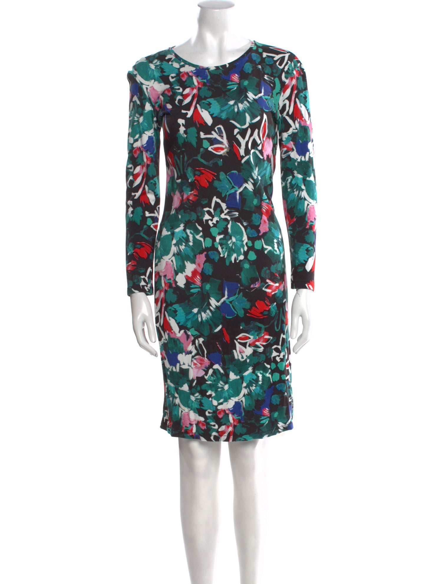 Prabal Gurung Floral Print Knee-Length Dress