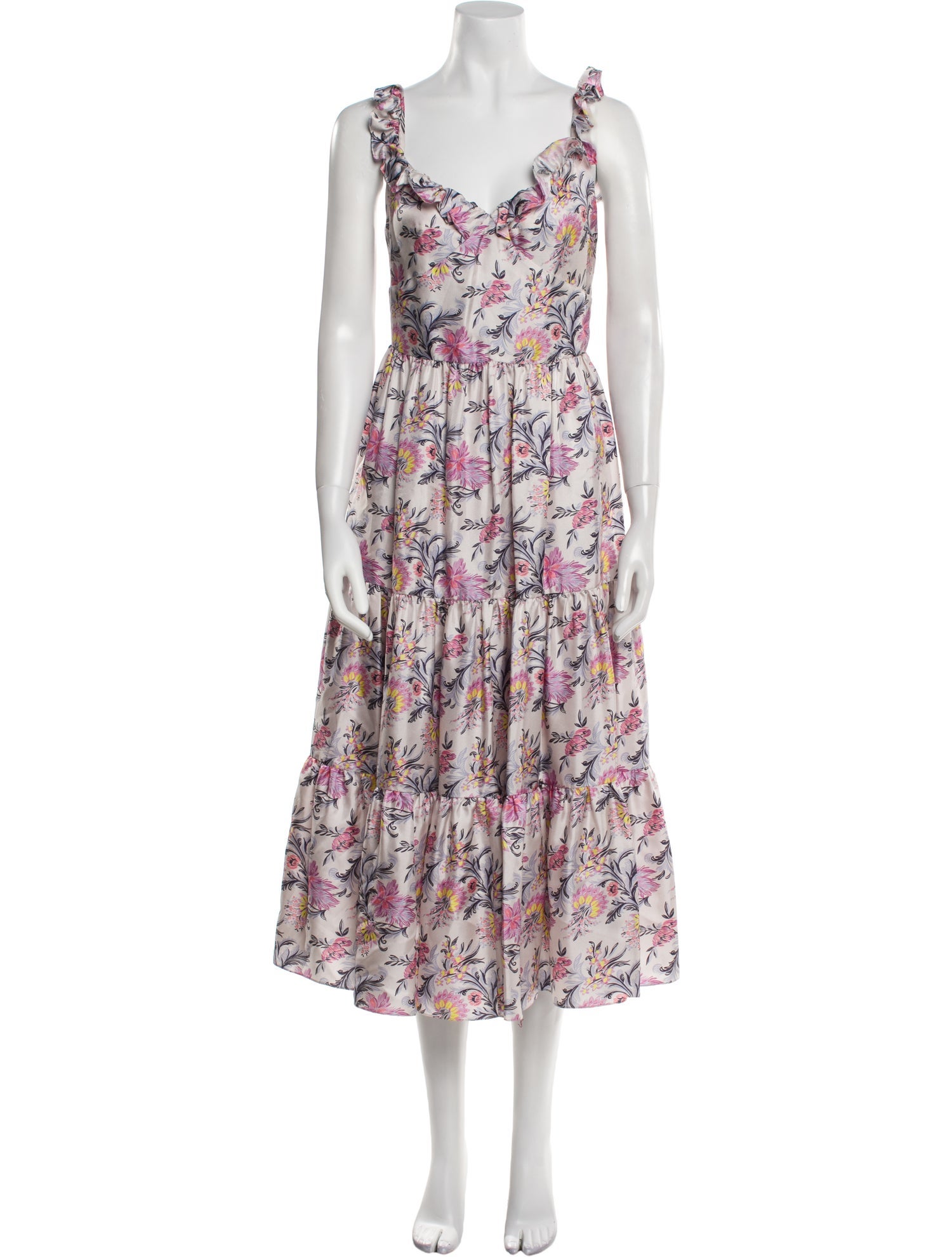 Prabal Gurung Silk Midi Length Dress w/ Tags