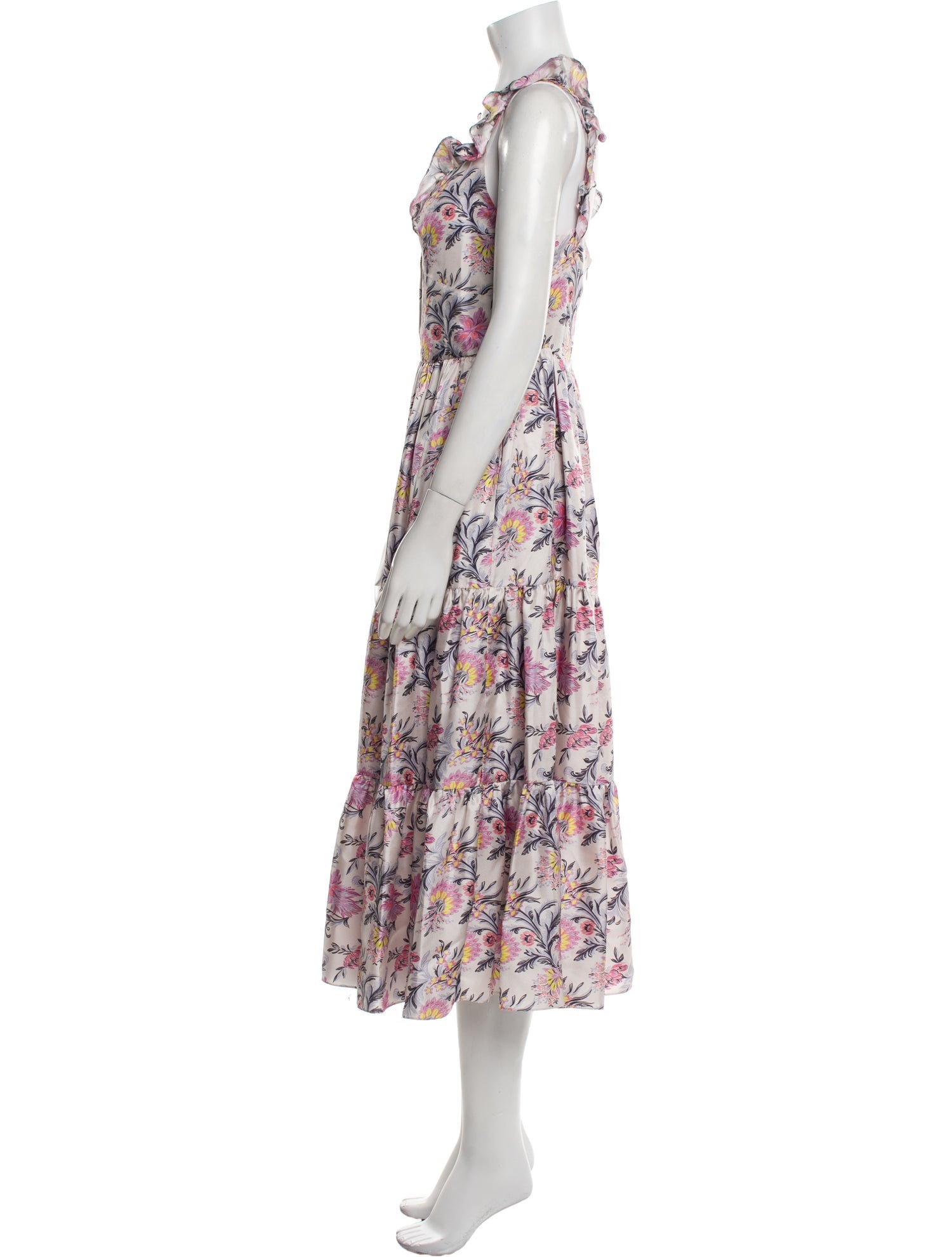 Prabal Gurung Silk Midi Length Dress w/ Tags