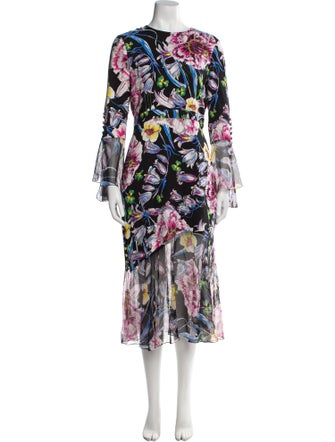 Prabal Gurung Silk Long Dress