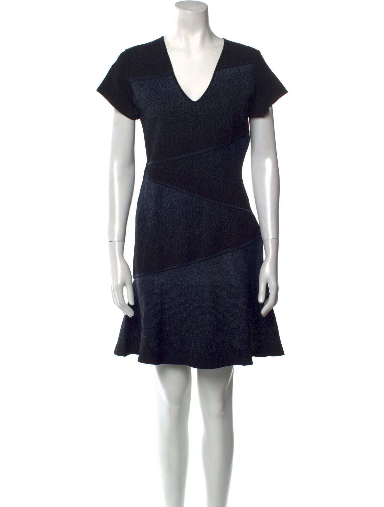 Prabal Gurung V-Neck Mini Dress