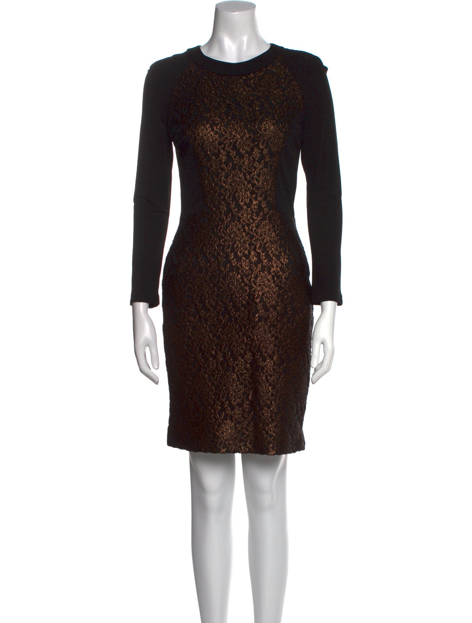Prabal Gurung Lace Pattern Mini Dress