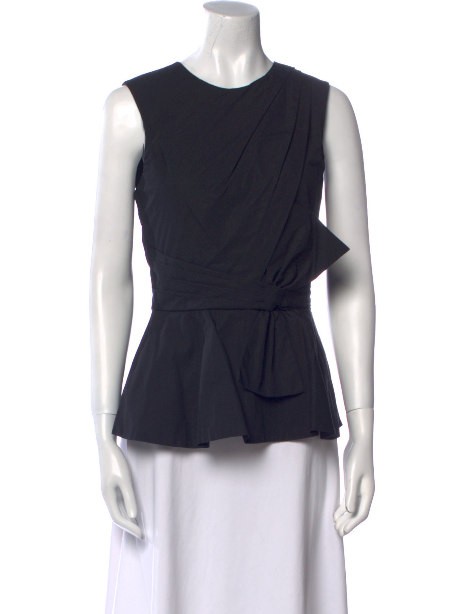 Prabal Gurung Crew Neck Sleeveless Top