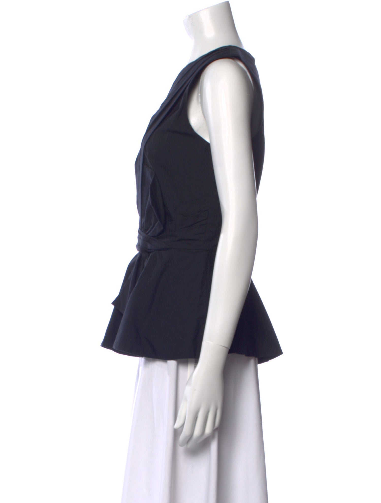 Prabal Gurung Crew Neck Sleeveless Top