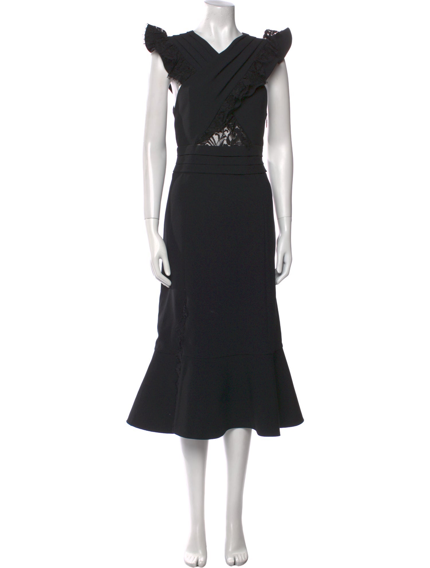 Prabal Gurung V-Neck Long Dress