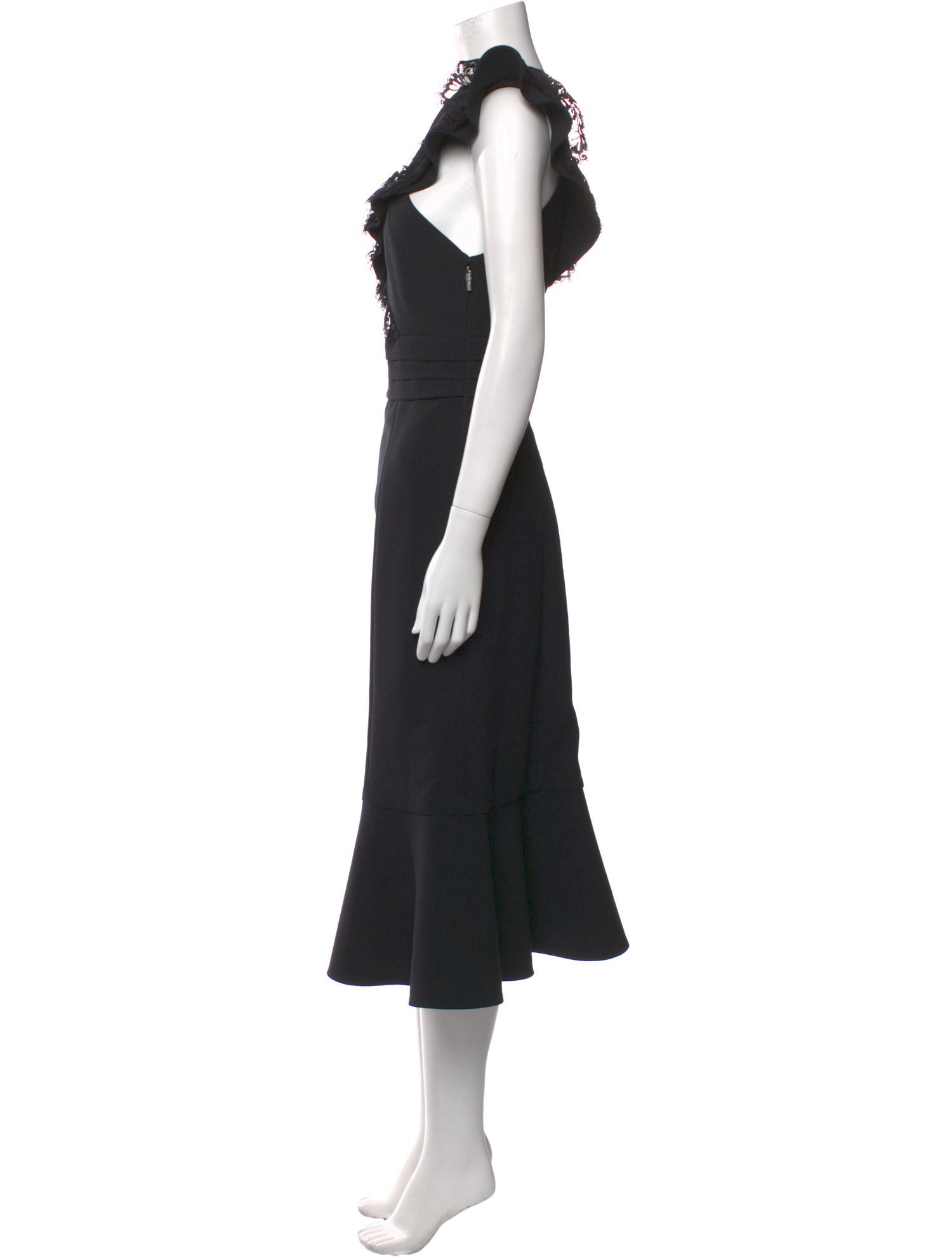 Prabal Gurung V-Neck Long Dress