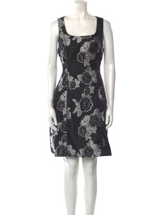 Prabal Gurung Floral Print Mini Dress