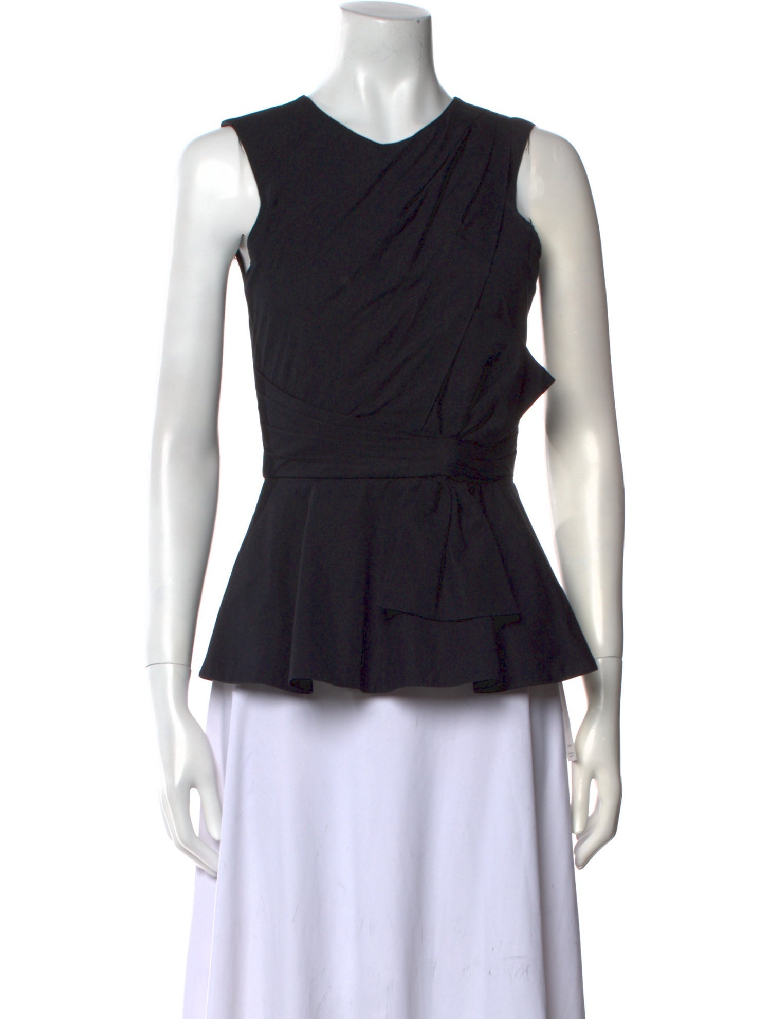 Prabal Gurung Scoop Neck Sleeveless Top