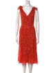 Prabal Gurung Silk Midi Length Dress