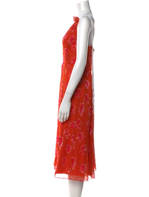 Prabal Gurung Silk Midi Length Dress