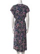 Prabal Gurung Floral Print Midi Length Dress
