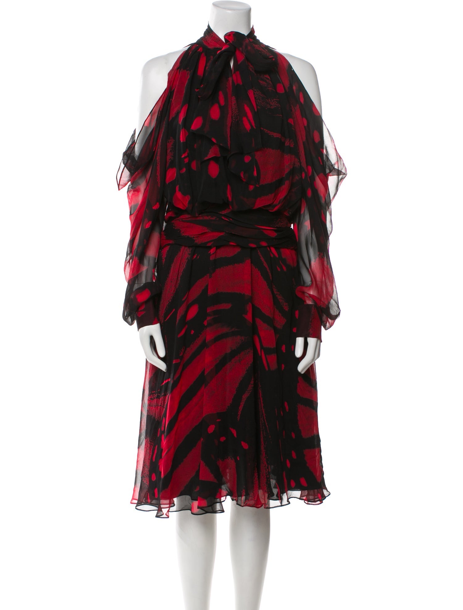 Prabal Gurung Printed Midi Length Dress