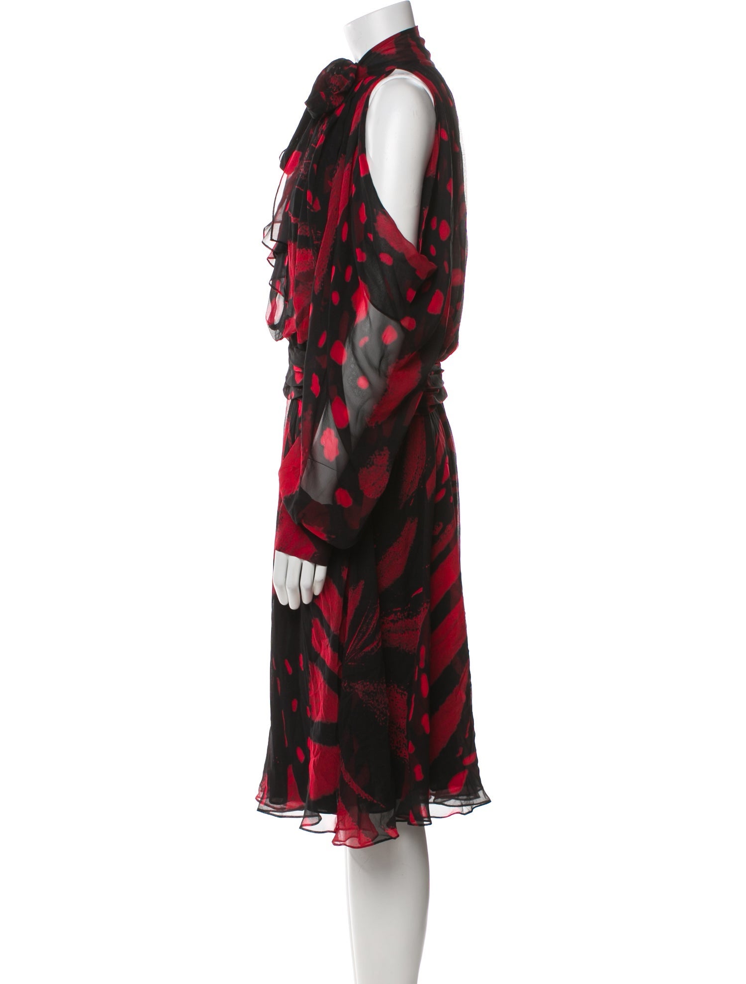 Prabal Gurung Printed Midi Length Dress