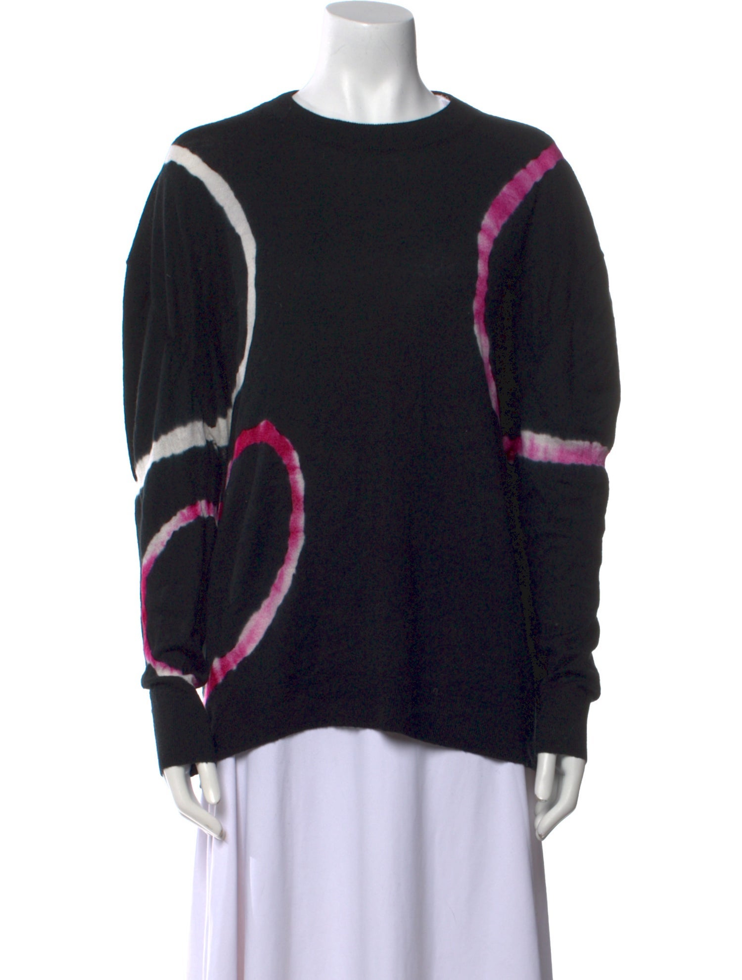Prabal Gurung Merino Wool Plaid Print Sweater