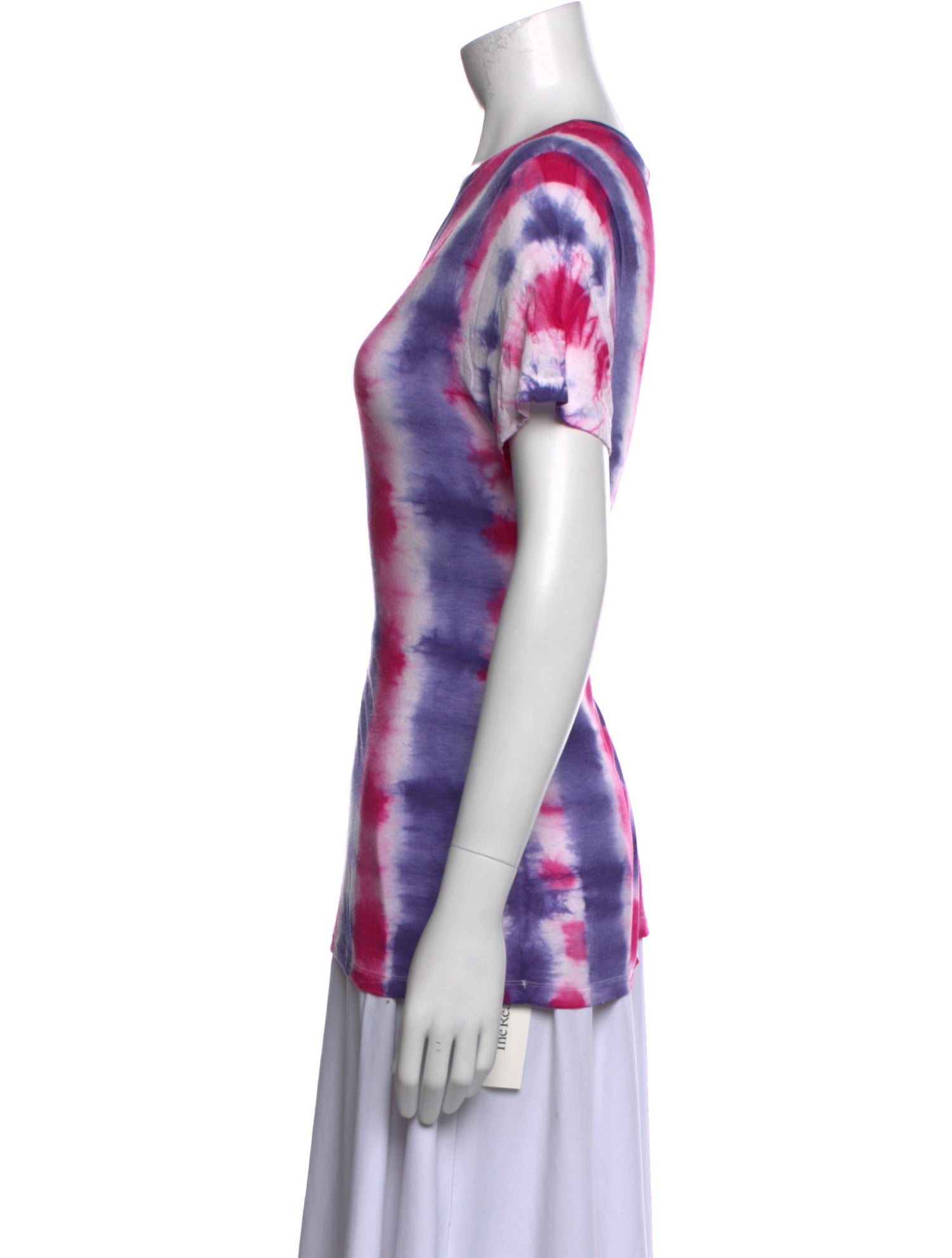Prabal Gurung Tie-Dye Print Scoop Neck T-Shirt