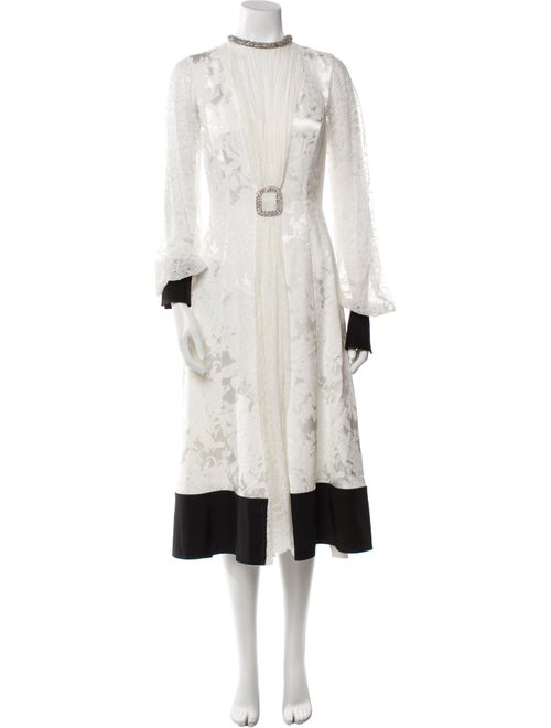 Prabal Gurung Silk Long Dress