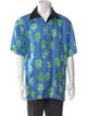 Prabal Gurung Floral Print Short Sleeve Shirt