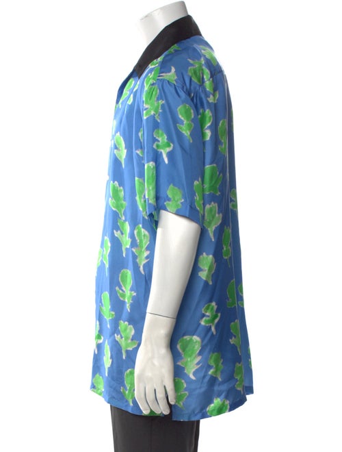 Prabal Gurung Floral Print Short Sleeve Shirt
