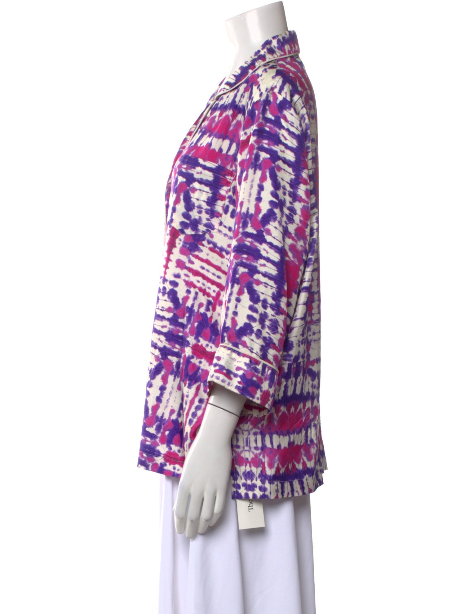 Prabal Gurung Silk Printed Blouse