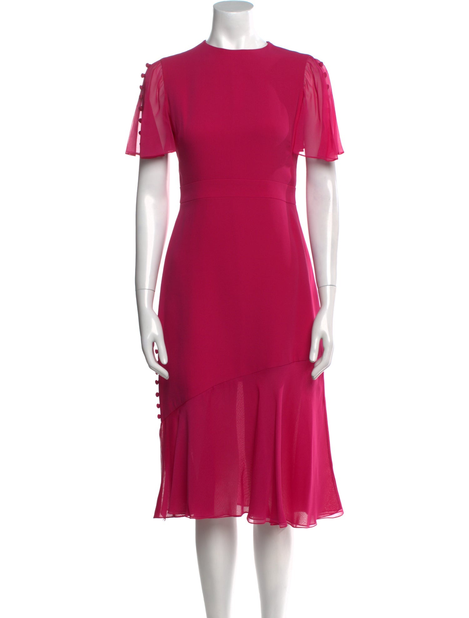 Prabal Gurung Silk Midi Length Dress