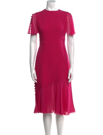 Prabal Gurung Silk Midi Length Dress