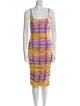 Prabal Gurung Striped Knee-Length Dress