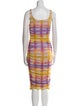 Prabal Gurung Striped Knee-Length Dress