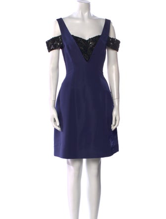 Prabal Gurung Silk Mini Dress