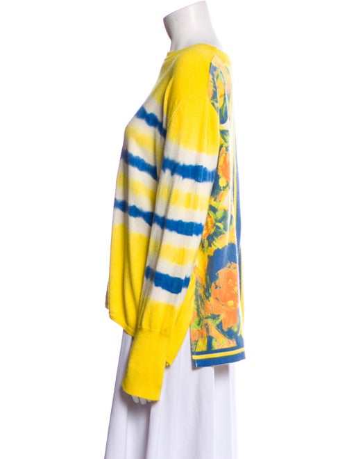Prabal Gurung Virgin Wool Tie-Dye Print Tunic