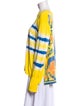 Prabal Gurung Virgin Wool Tie-Dye Print Tunic